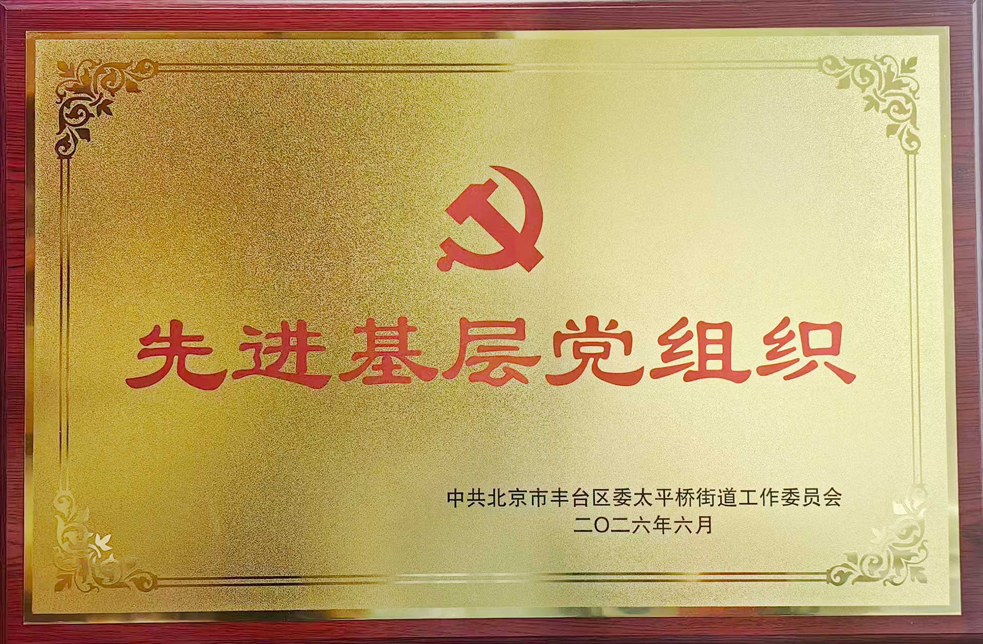 喜报｜党建引领践初心 载誉前行庆华诞——星空在线平台-星空在线官网招标集团党支部获评辖区“优秀基层党组织”